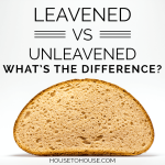 What is the difference between leavened and unleavened bread?